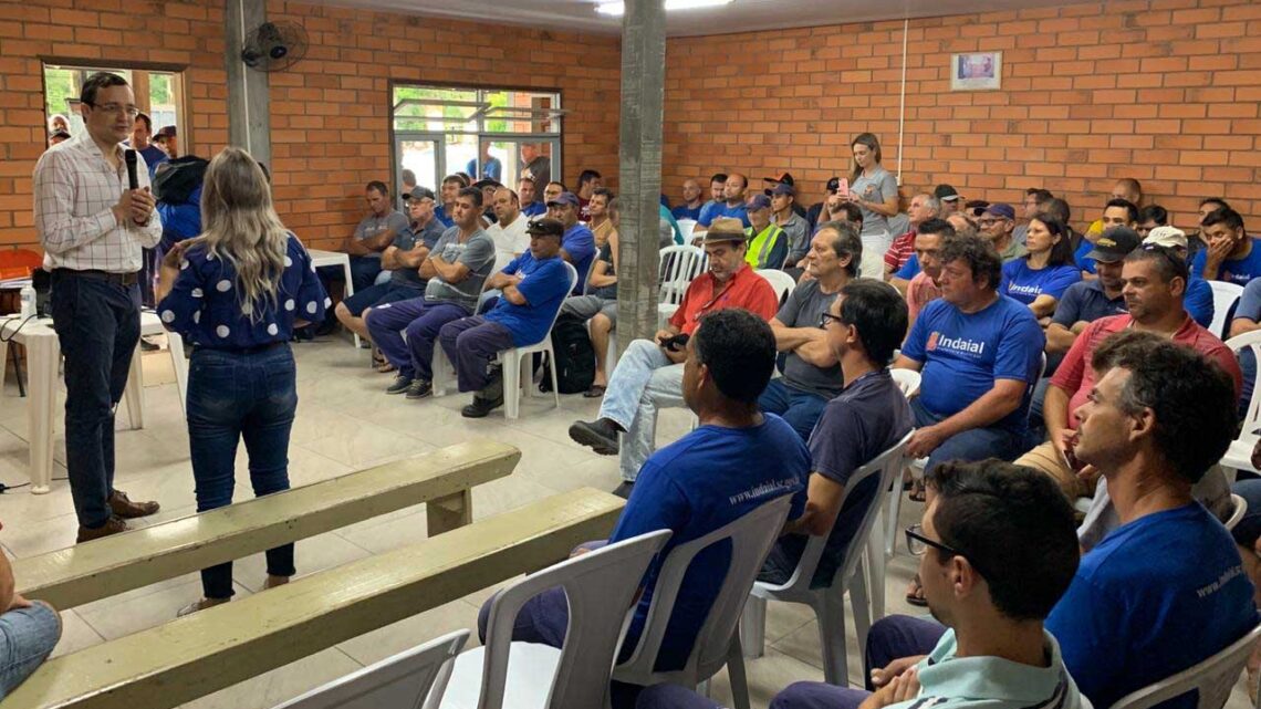 Servidores da Prefeitura de Indaial participaram da Semana Interna de Prevenção de Acidentes