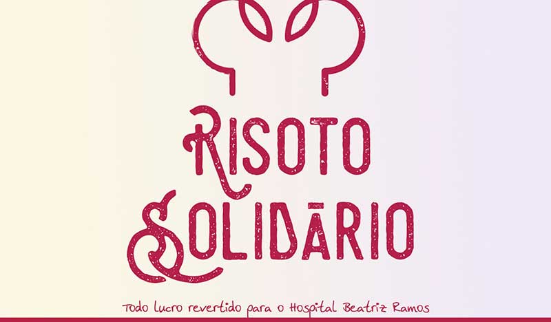 ADIADO – Primeiro Risoto Solidário em prol do Hospital Beatriz Ramos acontece no dia 21 de março