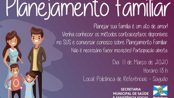 Secretaria de Saúde de Timbó promove encontro sobre Planejamento Familiar