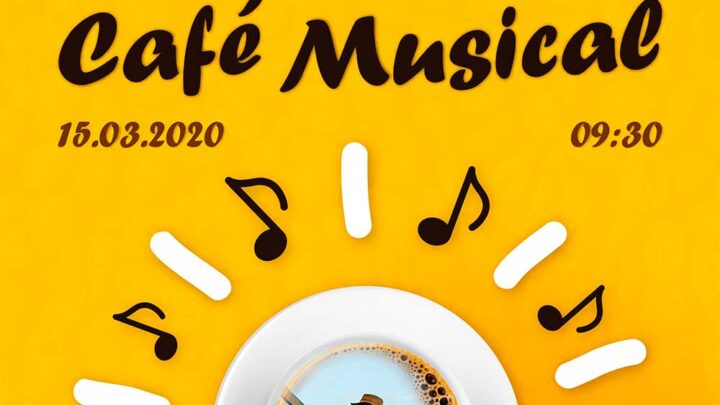 Café Musical de março traz o violonista Léo Vieira
