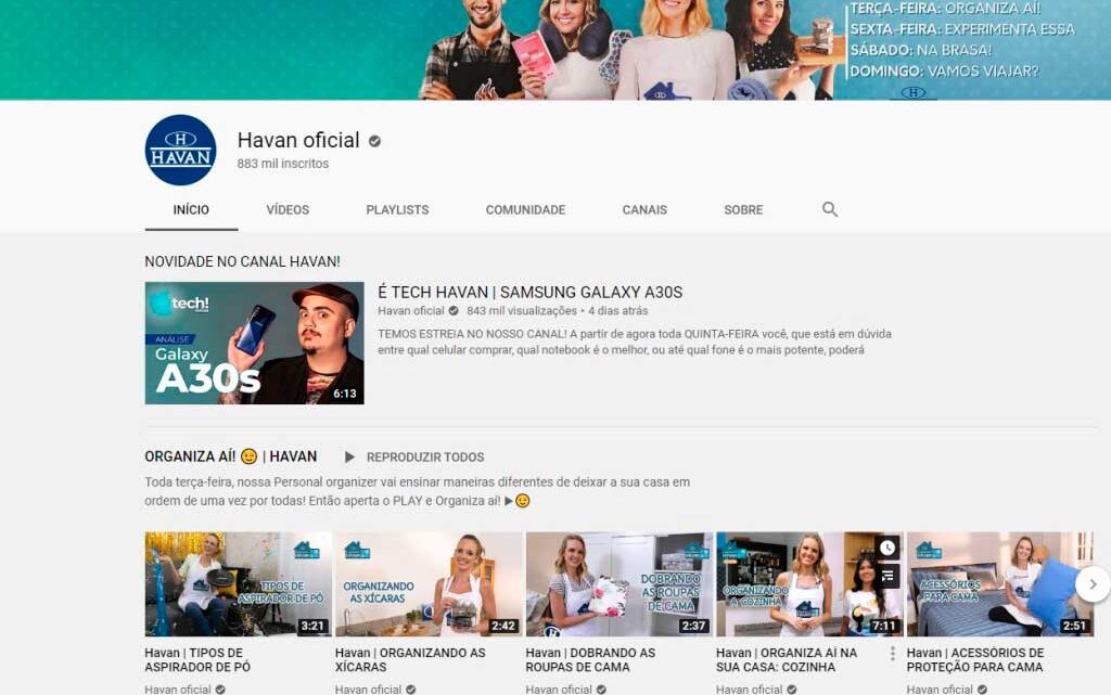 Havan inicia processo de inclusão digital através de vídeos traduzidos em Libras Havan inicia processo de inclusão digital através de vídeos traduzidos em Libras