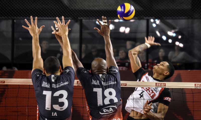 É emoção ponto a ponto: APAN vence SESI-SP