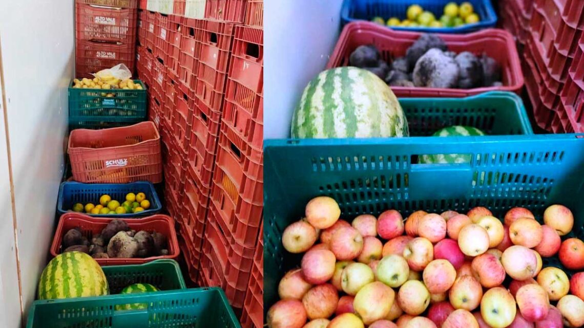 Educação de Indaial destina parte dos alimentos da merenda escolar para HBR e Abrigo