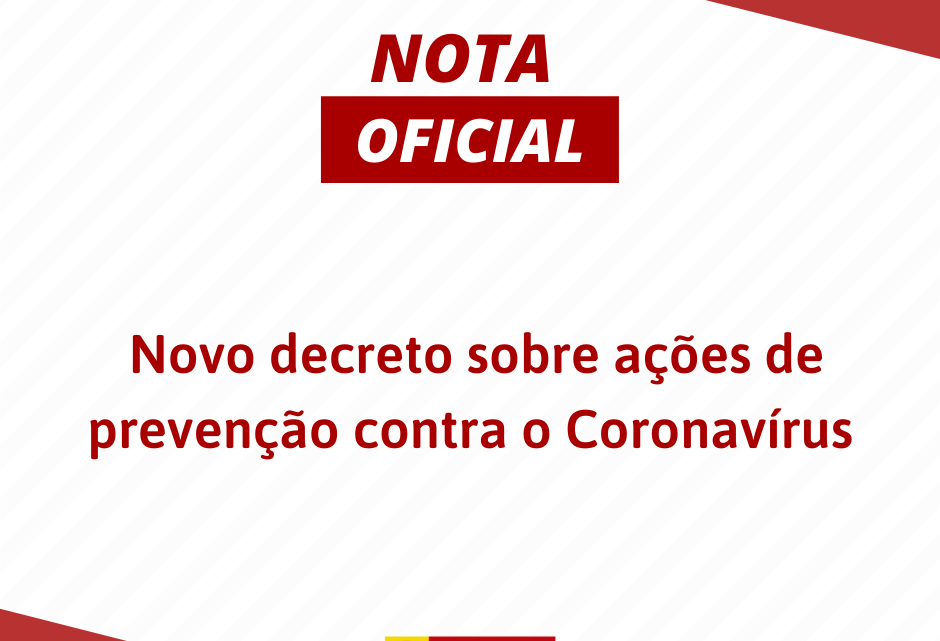 Prefeito André Moser assina novo decreto com ações preventivas do Coronavírus (Covid-19) em Indaial Prefeito André Moser assina novo decreto com ações preventivas do Coronavírus (Covid-19) em Indaial