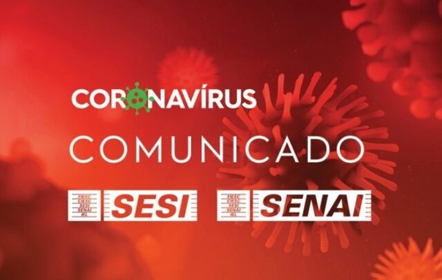 No enfrentamento ao coronavírus, rede SESI SENAI antecipa férias escolares