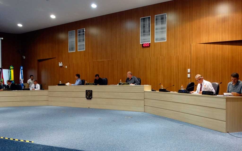 7ª Sessão Ordinária da Câmara de vereadores de Timbó acontece na noite desta terça, 17