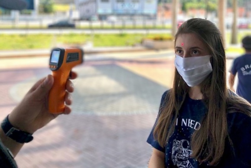 Shopping Park Europeu passa a aferir temperatura de clientes