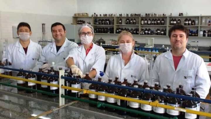 Udesc Joinville produz álcool 70% para maternidade e hospital infantil do município