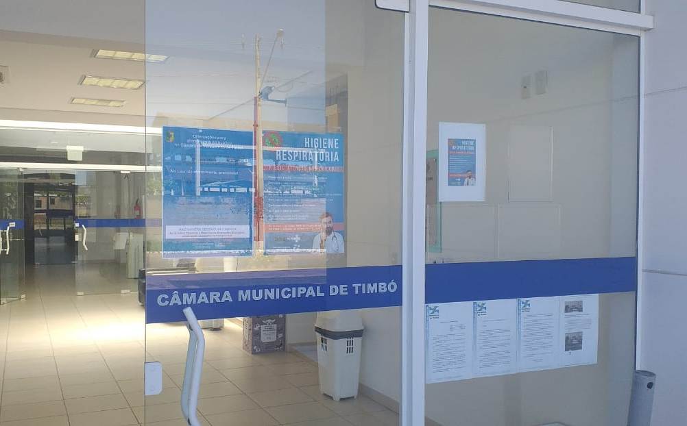 Legislativo timboense está alinhado com as ações de prevenção contra o coronavírus Legislativo timboense está alinhado com as ações de prevenção contra o coronavírus