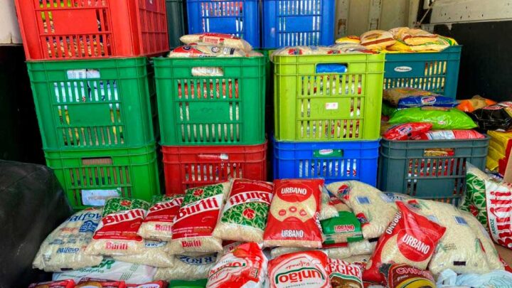 PillRed arrecada 800kg de doações para o Timbó Que Cuida