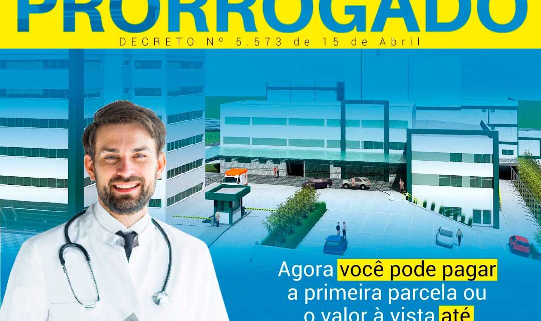 Prazo para pagamento do IPTU é prorrogado para 15 de junho