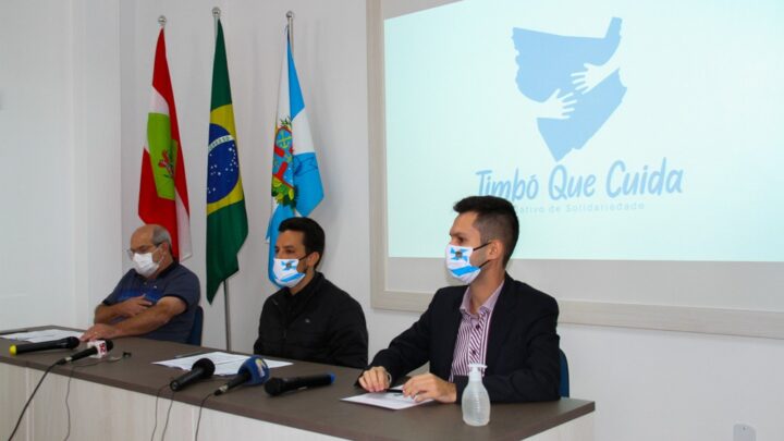 Prefeitura de Timbó lança campanha “Timbó Que Cuida”