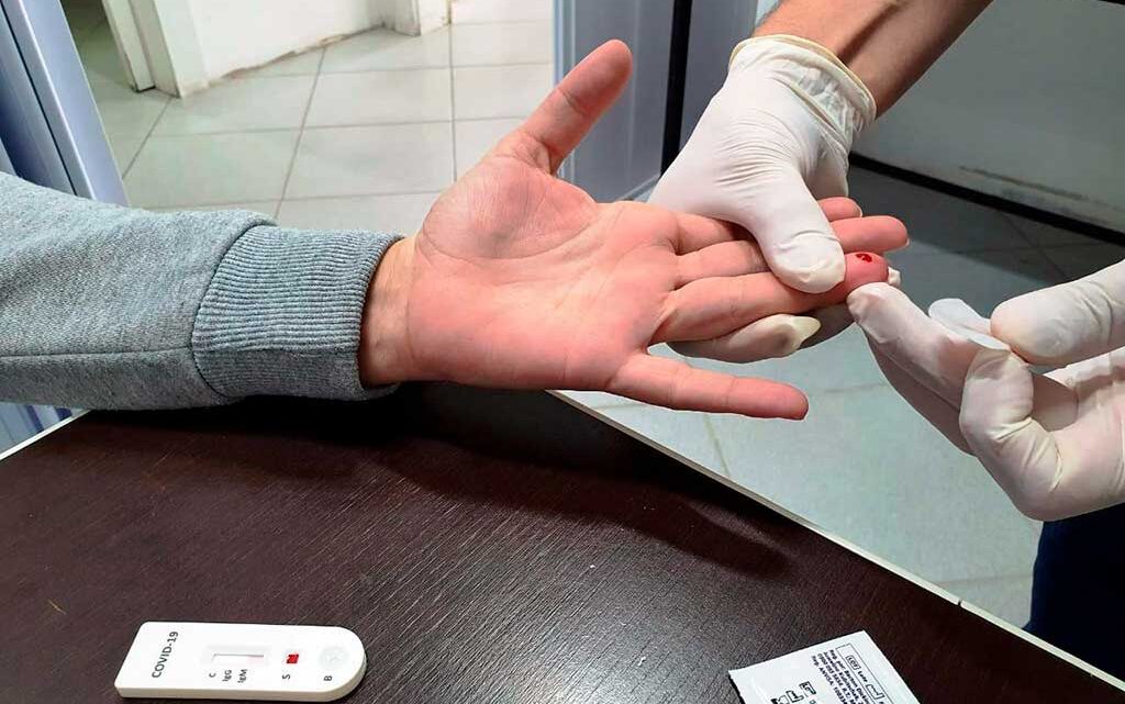 Primeiros testes rápidos começam a ser aplicados em Indaial