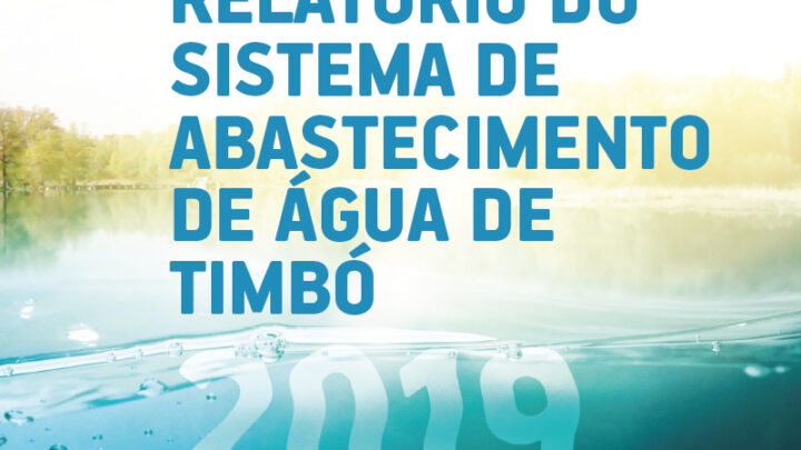 Relatório anual da qualidade da água distribuída pelo Samae Timbó – 2019
