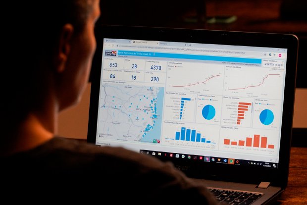 Coronavírus em SC: Medidas de transparência fazem Santa Catarina subir dez posições em ranking de estados