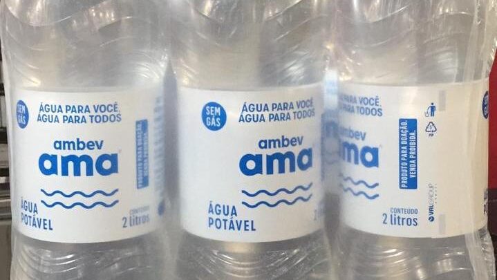 COVID-19: Ambev vai doar mais de 1,4 milhão de litros de água potável para ajudar comunidades e hospitais públicos