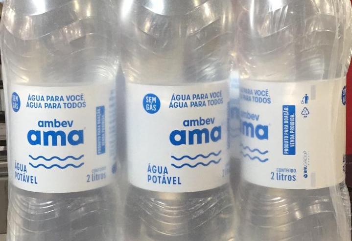 COVID-19: Ambev vai doar mais de 1,4 milhão de litros de água potável para ajudar comunidades e hospitais públicos