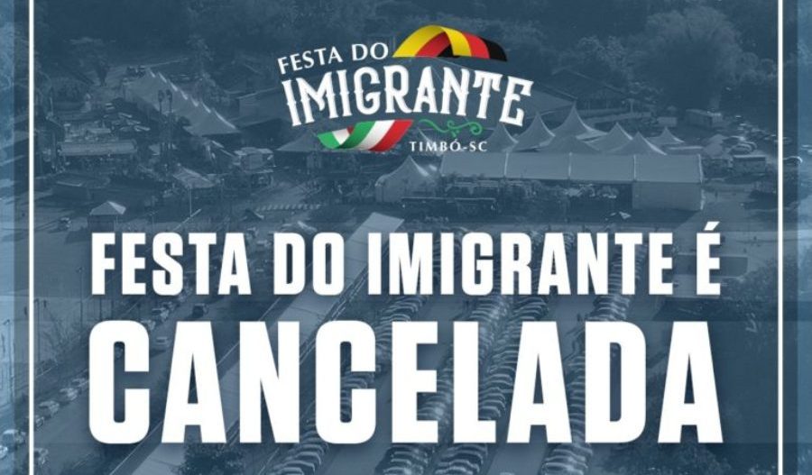 Timbó – Festa do Imigrante 2021 é cancelada