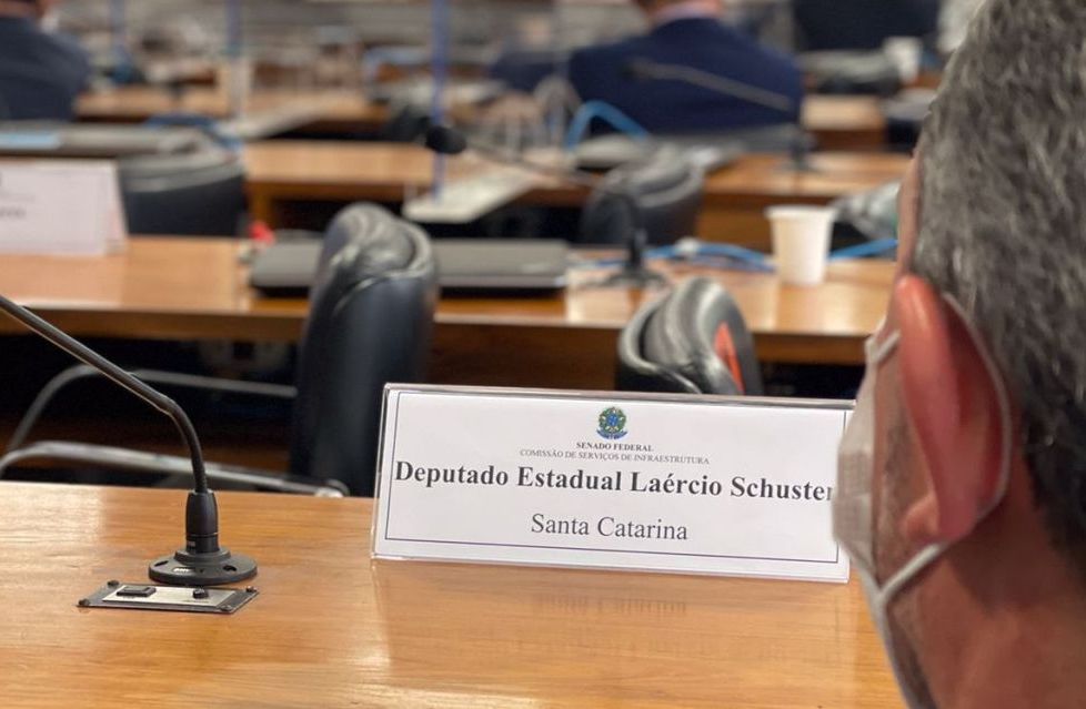 BR-470 – Deputado Laércio Schuster comemora vitória de SC em Brasília