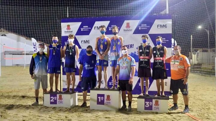 Sede da 1ª etapa do Estadual Sub-15 de Vôlei de Areia Indaial é destaque na competição