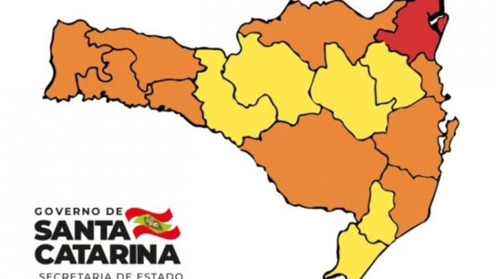 Coronavírus: Santa Catarina tem apenas uma região em gravíssimo pela primeira vez desde novembro de 2020