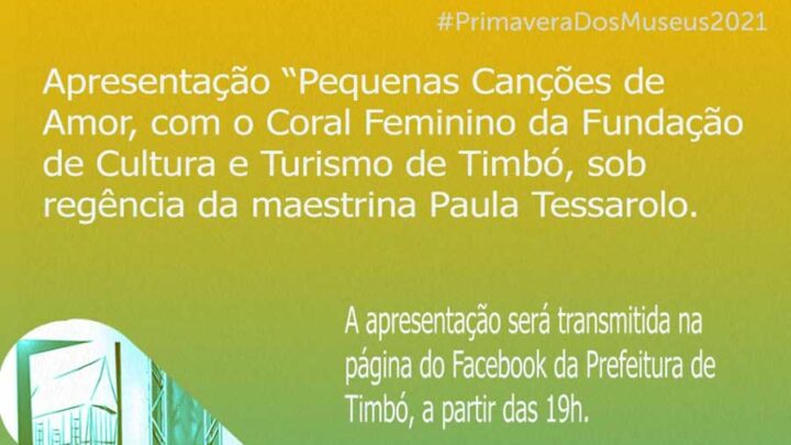 Coral Feminino da FCTT encerra programação da 15ª Primavera dos Museus no município
