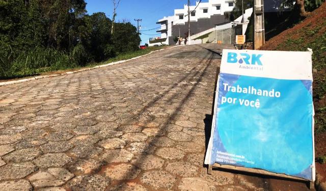 Blumenau – BRK Ambiental avança com implantação do sistema de esgotamento sanitário na Rua São Valentin