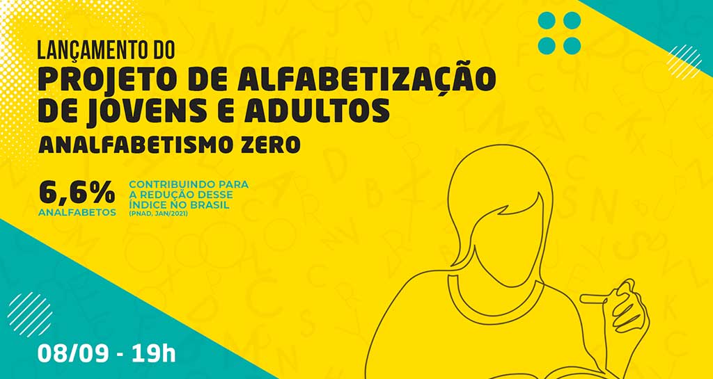 UNIASSELVI lança Projeto Analfabetismo Zero para jovens e adultos UNIASSELVI lança Projeto Analfabetismo Zero para jovens e adultos