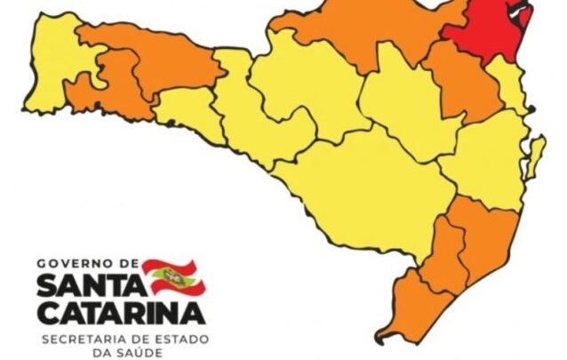 Coronavírus: Matriz de Risco aponta apenas uma região em nível gravíssimo em Santa Catarina