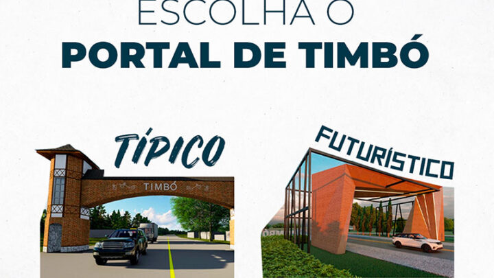 Prefeitura de Timbó realiza enquete para escolher modelo do Portal do Município