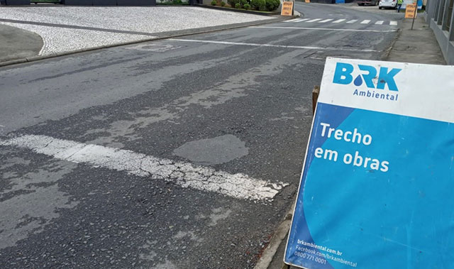 BRK Ambiental – Confira o cronograma de obras de esgoto para os próximos dias em Blumenau