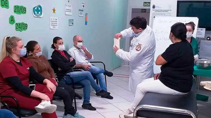 Hospital Beatriz Ramos realiza palestra em sequência às ações do Educação Permanente
