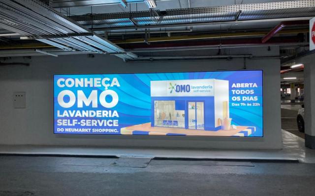 Primeira OMO Lavanderia de Santa Catarina inaugura no Neumarkt Shopping Primeira OMO Lavanderia de Santa Catarina inaugura no Neumarkt Shopping