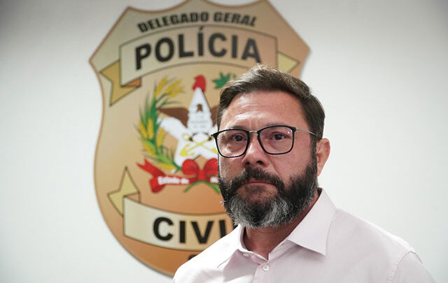 Marcos Flávio Ghizoni Júnior é o novo delegado-geral da Polícia Civil de Santa Catarina