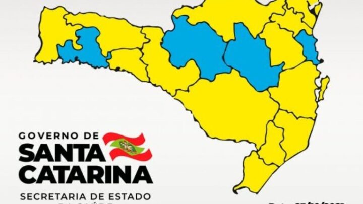 Coronavírus: Matriz de Risco aponta 13 regiões no nível alto e quatro no moderado em SC – 23/10/2021