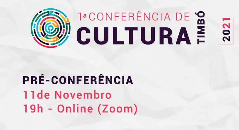 Timbó realiza Pré-Conferência Municipal de Cultura Timbó realiza Pré-Conferência Municipal de Cultura