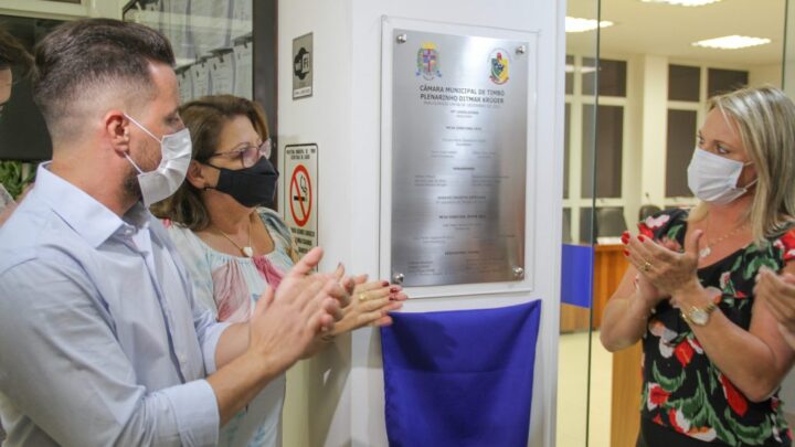 Timbó homenageia Ditmar Krüger