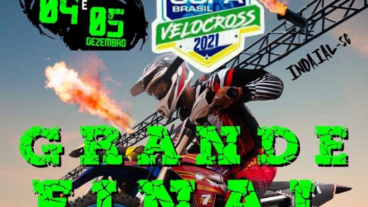 Indaial sedia final da Copa Brasil de Velocross 2021 neste fim de semana