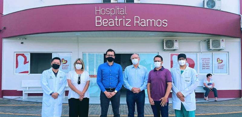 Hospital Beatriz Ramos recebe aporte financeiro para a implantação da UTI definitiva Hospital Beatriz Ramos recebe aporte financeiro para a implantação da UTI definitiva