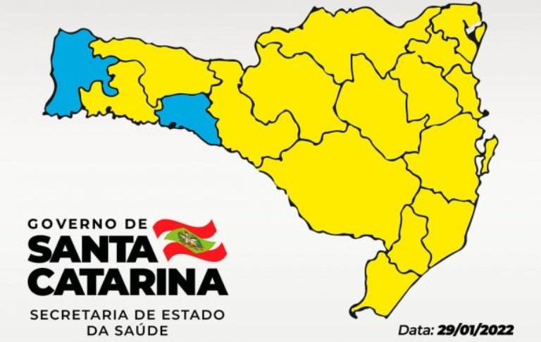 Coronavírus: Matriz de Risco aponta 15 regiões no nível alto e duas no moderado em SC Coronavírus: Matriz de Risco aponta 15 regiões no nível alto e duas no moderado em SC
