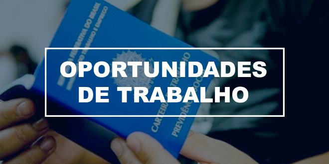 Oportunidades de Trabalho