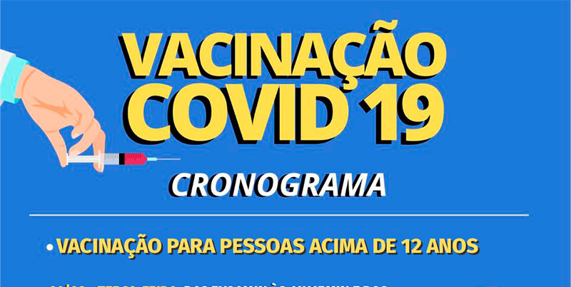 Rodeio – Agenda da Vacinação contra Covid-19 desta semana Rodeio – Agenda da Vacinação contra Covid-19 desta semana