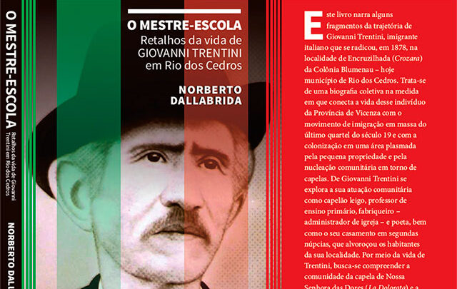 Professor lança biografia de Giovanni Trentini dia 29 de março