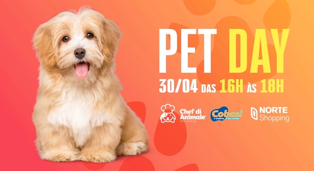 Sábado é dia de curtir atrações especiais com os pets no Norte Shopping Sábado é dia de curtir atrações especiais com os pets no Norte Shopping