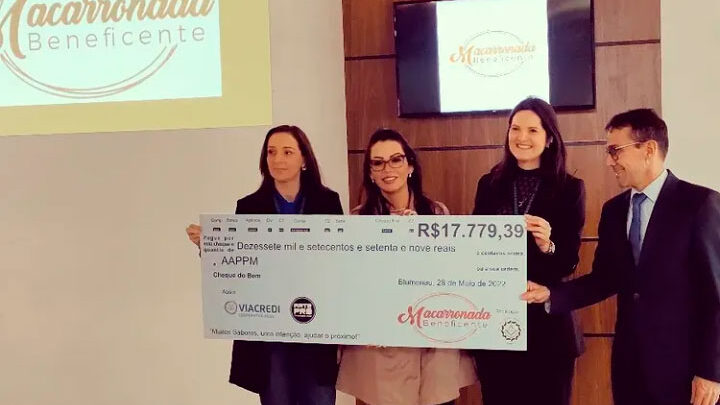 Macarronada do Bem rende quase R$ 18 mil para a AAPPM