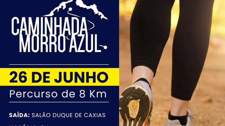 Timbó – Caminhada Morro Azul é neste domingo