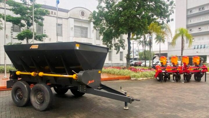 Prefeitura de Timbó adquire novos implementos agrícolas para patrulha mecanizada