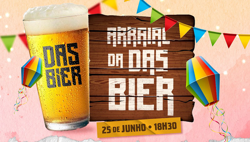 Das Bier entra no clima de Festa Junina Das Bier entra no clima de Festa Junina