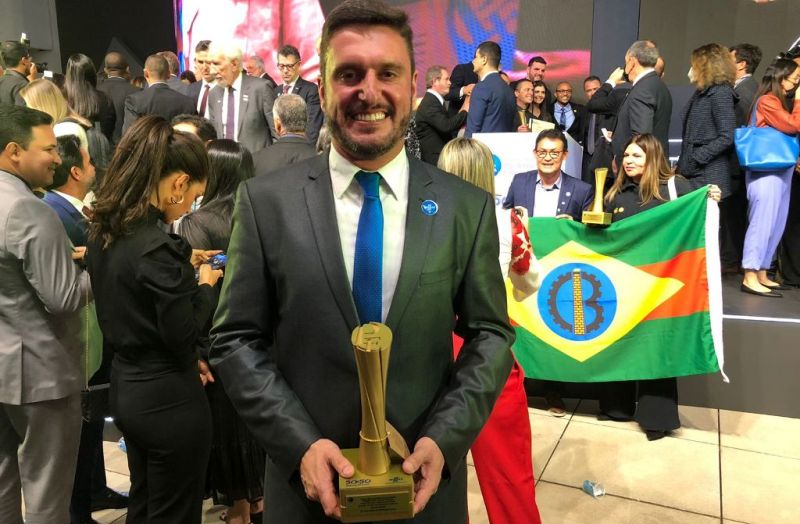 Prefeito de Rio do Sul vence a etapa nacional do Prêmio Sebrae Prefeito Empreendedor
