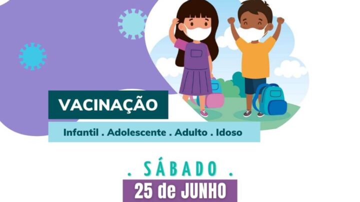 Indaial – Secretaria de Saúde realiza vacinação neste sábado dia 25 de junho